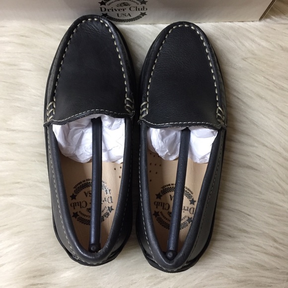 Classic preppy Driver Club USA San Diego navy driving fancy Loafers Size 11 - Picture 5 of 7